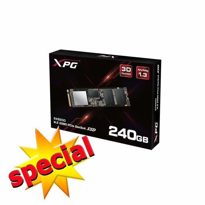 SSD M2 2280 ADATA XPG 240GB SX8200 PCIe GEN - ADATA 240GB XPG SX8200 M.2 SSD, M.2 2280