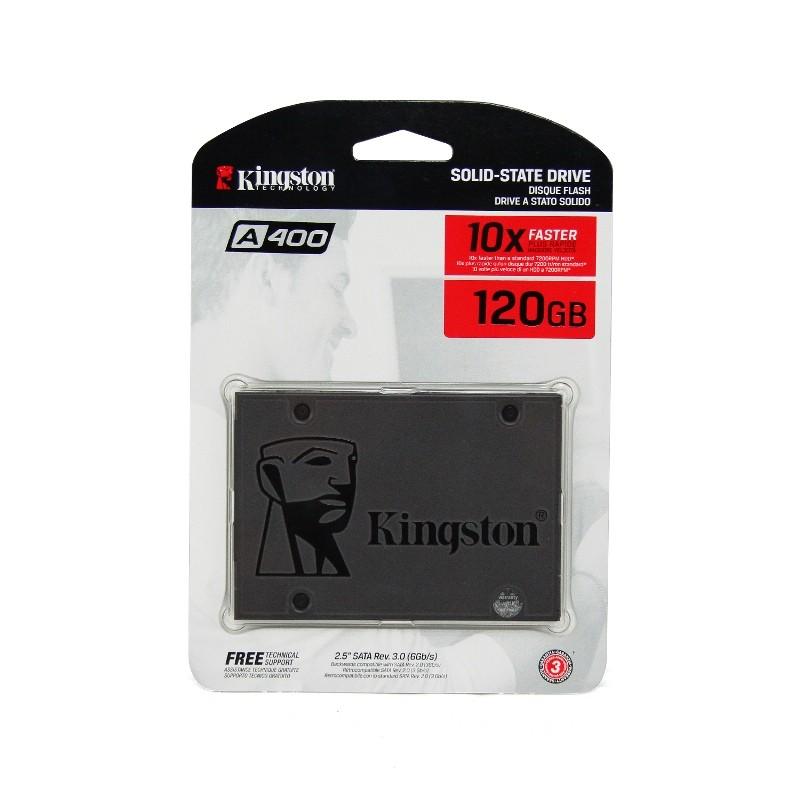 PROMO HARDISK SSD A400 SSD SATA Kingston Kapasitas 120GB Dengan Kecepatan Tinggi Untuk Laptop GARANSI 3 TAHUN