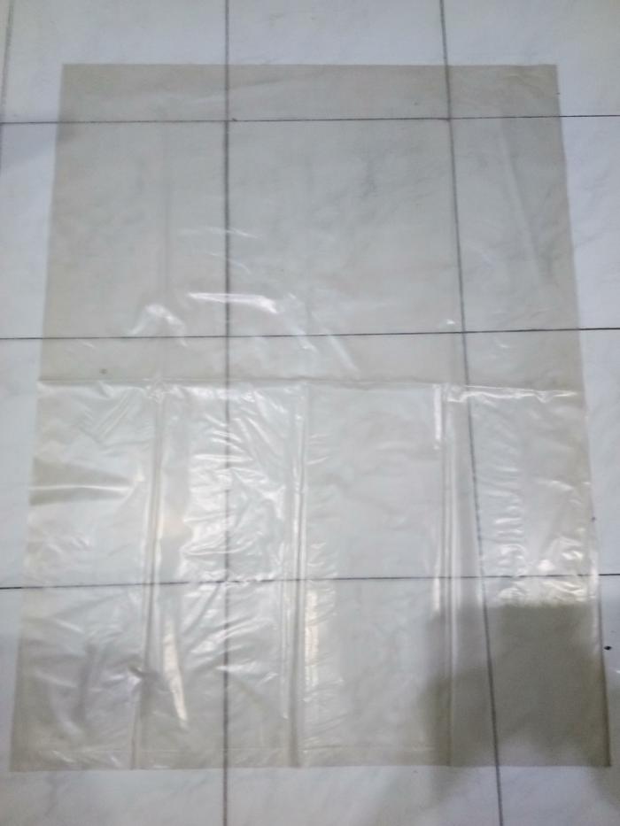 Kantong Plastik Sampah Bening / Transparan 90 x120 tebal 60 micron
