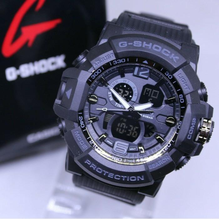 Casio G Shock Jam Tangan Sport Fashion Pria dual time Water Resist - Limited