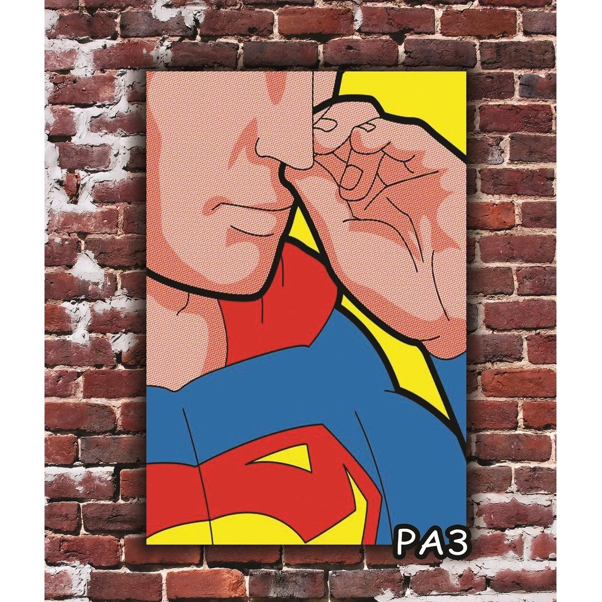 HIASAN DINDING POSTER KAYU POPART PAJANGAN RUMAH DEKORASI VINTAGE A194