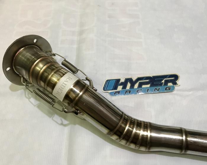 Leher / Pipa Knalpot Tsukigi Satria F Fu Stainless Steel