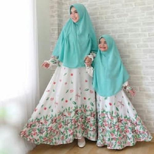 TBG - COUPLE DRESS MUSLIM IBU DAN ANAK FASHION MUSLIM I MOM & KIDS I BAHAN IMPORT I GOOD QUALITY