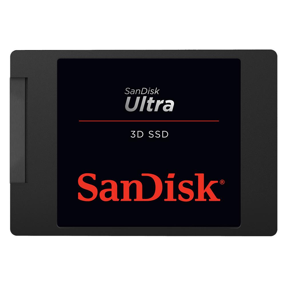 Rimas SanDisk Ultra 3D SSD 250GB - SDSSDH3-250G - Black