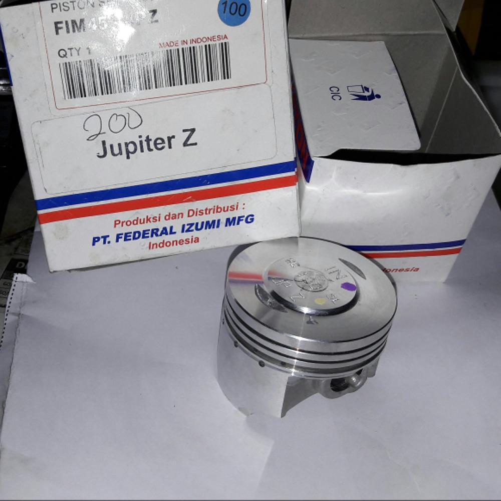 Piston Kit Yamaha Jupiter Z Size 100 Fim Izumi Racing Dan Bagian Atas Lebih Tebal Kompreessi Lebih Padat Pin Dia Piston 13 Dimater Piston 52