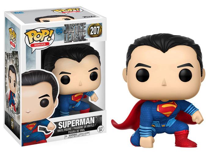 HOT PROMO!! Funko POP! Heroes Justice League - Superman #207 Action figure anime Gundam Action Figure naruto top figure action one piece terlaris
