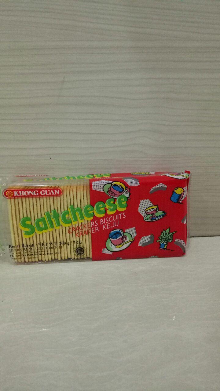 KHONG GUAN SALTCHEESE BISCUITS 200GR X 2 PACKS