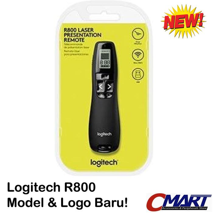Logitech r800 Professional Presenter Brilliant Green Laser Pointer