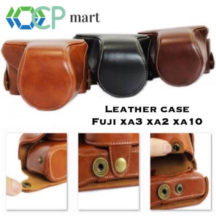 Leather Case Fujifilm X-A3 X-A2 X-A10 Bag Tas Kamera XA3 XA2 XA10 Fuji