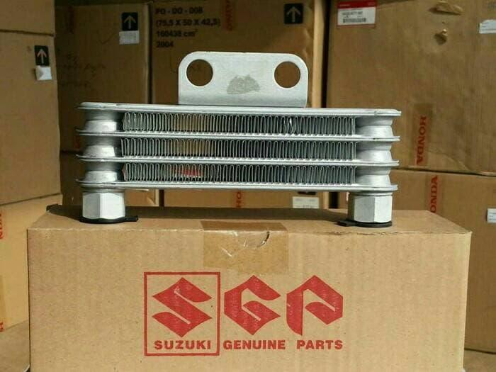 OIL COOLER/PENDINGIN OLI SATRIA FU 150. 16600B25G10N000 ORI SUZUKI