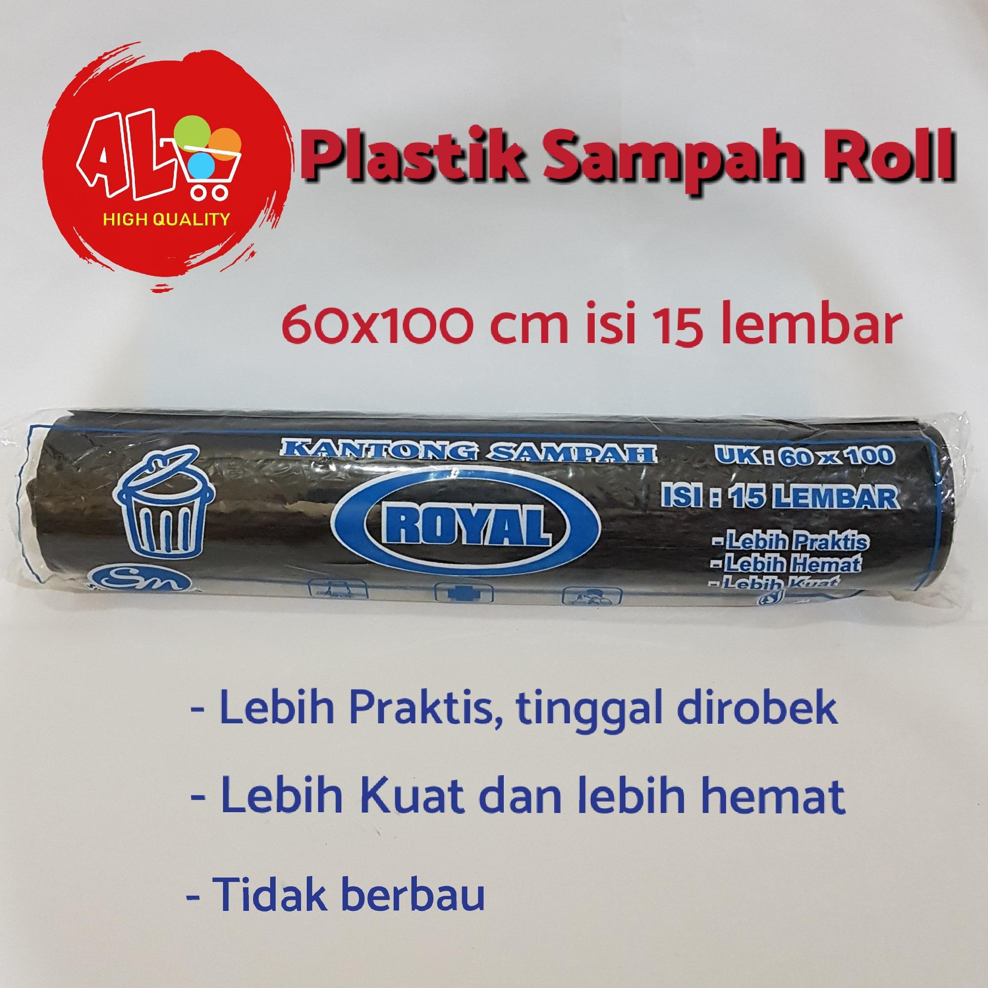 Plastik Sampah / Kantong Sampah / Trash Bag ROLL Premium 60 x 100