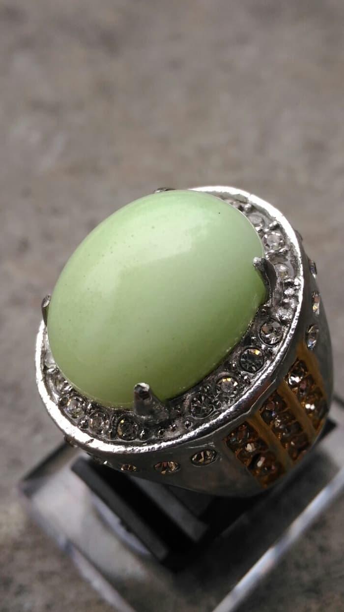 CINCIN BATU AKIK FOSFOR UNIK ( DAPAT MENYALA DIDALAM GE