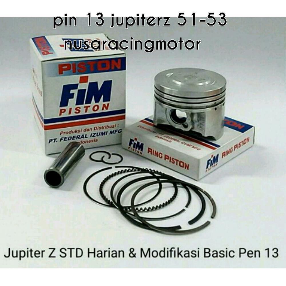 Piston Kit Yamaha Jupiter Z Std 50 100 150 200 Fim Izumi Racing