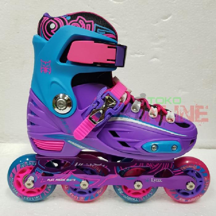PROMO Sepatu Roda LYNX BM137 Recreational Inline Skate - Purple/Blue