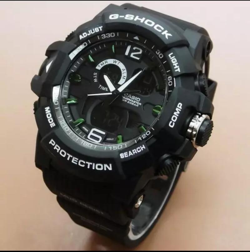 Casio G Shock Jam Tangan Sport Fashion Pria dual time Water Resist - Limited