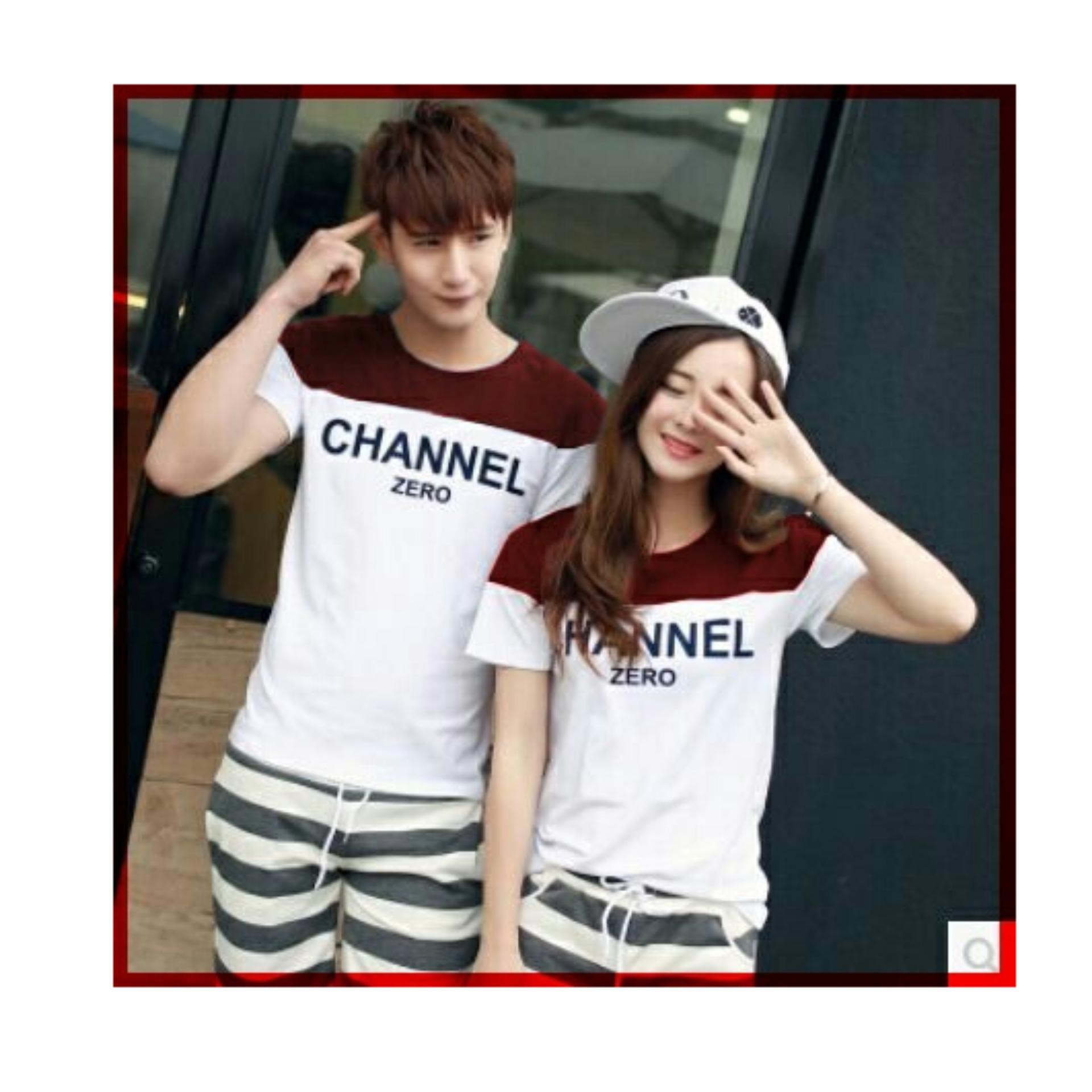 Kaos Couple Chanel