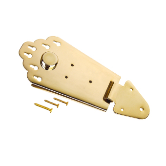 RIS  Guitar Tailpiece with Scews for Acoustic /Jazz Guitar Golden 