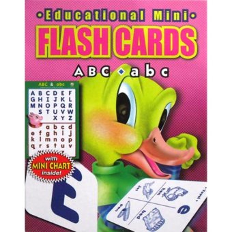 Hellopandabooks - Flash Cards ABC & abc with Mini Chart Inside! (Contains 32 Cards)