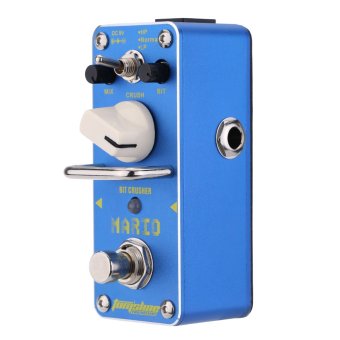 AROMA AMO-3 Mario Bit Crusher Electric Guitar Effect Pedal Mini Single Effect with True Bypass - Intl