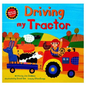 Genius Buku Anak Genius Driving My Tractor Storybook With Cd - Buku Cerita Mengendarai Traktorku Bonus Cd