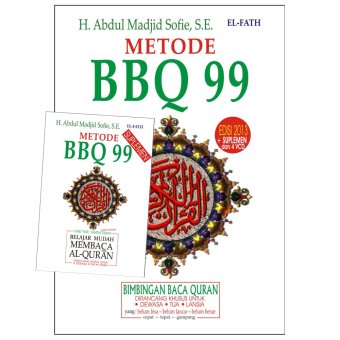 Kiblat Buku - Metode BBQ 99 Belajar Mudah Membaca Al-Qur'an / Edisi 2013 dengan Suplemen dan VCD