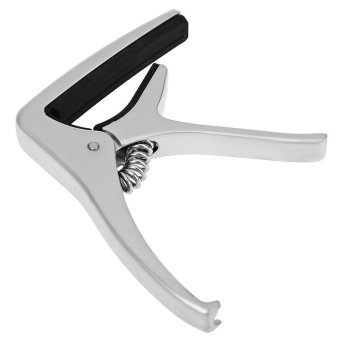 Aroma AC21 Zinc Alloy Steel Tuning Change Tune Clamp Key Capo for Wooden Guitar - intl