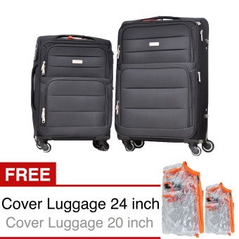 dupont 9295 tas koper 20 24 hitam lazada indonesia dupont 9295 tas koper 20 24 hitam lazada indonesia