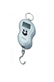Universal WeiHeng Portable Electronic Scale with Backlight - Silver