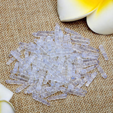 100 LOT 3.5mm DIY Rubber Anti Dust Earphone Jack Plug Cap Stopper Clear - INTL