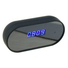 1080P HD Wireless Wifi IP Spy Hidden Camera DVR in Clock for Android iPhone (Black)- INTL