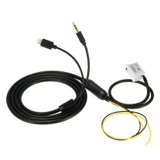 12 Pin 3.5 mm Input Aux Cable Line Audio Adapter Lightning Connector for iPod iPhone 6s 6 plus 6 5S 5C 5 for Mercedes Comand APS NTG after 2006 (Intl)