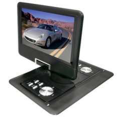 14-Inch Portable DVD Player TFT/LCD Monitor with Built-In MP3/MP4/USB SD Card Slot (Black)