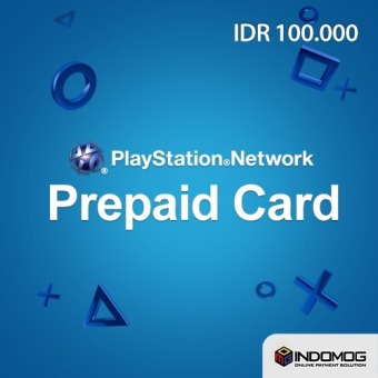 Indomog Playstation Store Prepaid Card 100.000