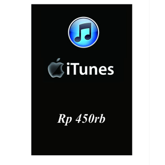 Apple iTunes Gift Card Rp 450.000
