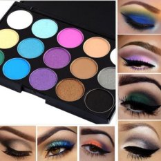 15 Colors Professional Makeup Eye Shadow Shimmer Matte Eyeshadow Palette Set Kit (Intl)