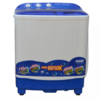 Akari Mesin Cuci Twin Tube AWM-8010K - Khusus JABODETABEK