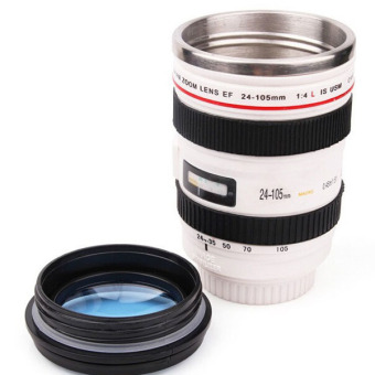 Camera Lens Cup Caniam EF 24-105mm Coffee Cups Water Mugs Decorative Thermos (Multicolor)