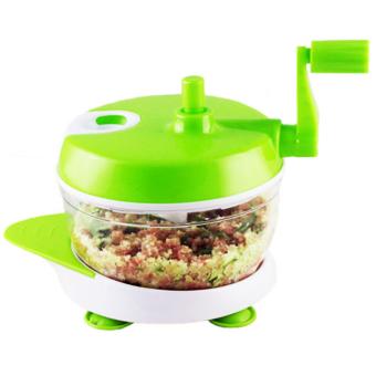 Abusun Multi-function Kitchen Meat Grinders Manual Food Processor Vegetable Chopper Quick Shredder Green Cutter - intl