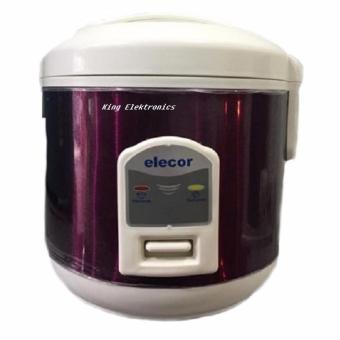 Elecor rice cooker,magic com,magic jar 1L - Ungu