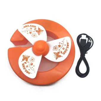 LaCarla Kipas USB Mini Fan Vogue - Orange