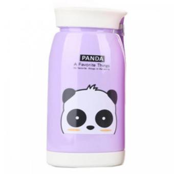 Botol Minum Plastik Cartoon Animal 480ml - SM-8232 - Purple