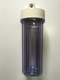 Nano Filter Housing Clear 10'' 1/4 Nano