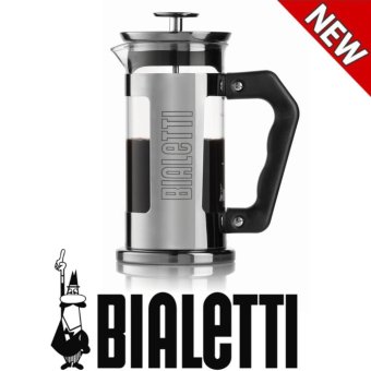 Bialetti 06700 3-Cup French Press Coffee Maker Premium Stainless Steel(Silver) - intl