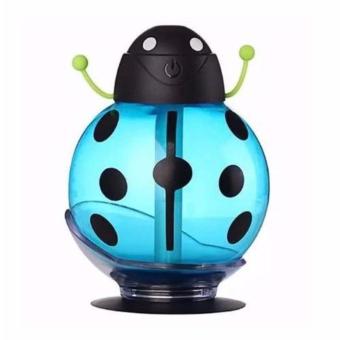 Lynx Beetles Humidifier Mini USB LED Air Diffuser Night Light - Ladybugs Biru