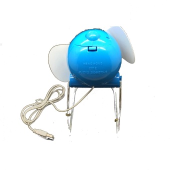 LaCarla Mini Ventilator USB Fan HW-988 - Biru