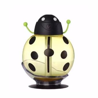 Lynx Beetles Humidifier Mini USB LED Air Diffuser Night Light - Ladybugs Kuning