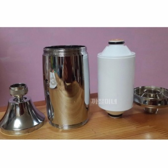 3 m SFCKR1-1407 pembersih mandi shower air filter (Silver)