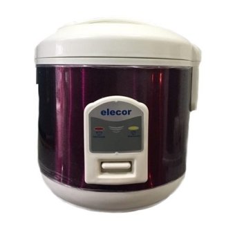 Elecor Rice Cooker Mini 1liter - Stainles/Ungu