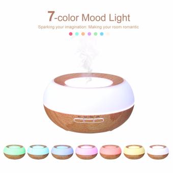 Babanesia H01 - Essential Oil Aromatherapy Diffuser Ultrasonic Cool Mist Aroma Humidifier 7 Colors Mood Light LED Lamp - 300ml