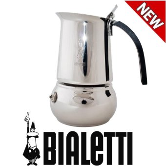 Bialetti Kitty 4-Cup Coffee Maker Stainless Steel(Silver) - intl